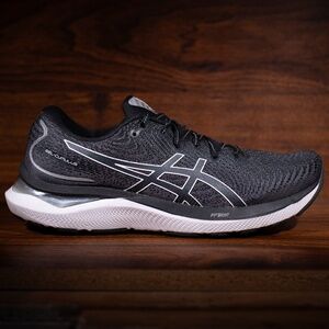 ASICS Gel Cumulus 24 Shoes Women's Size 11.5 Narrow Black Grey Running Sneaker